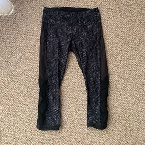 3/4 LuluLemon Crop Leggings